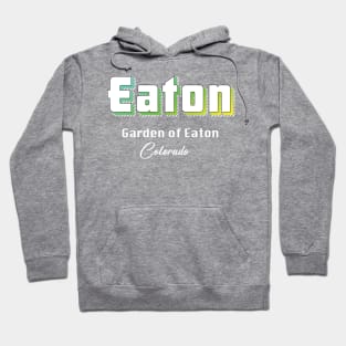 Eaton Colorado Yellow Text Hoodie